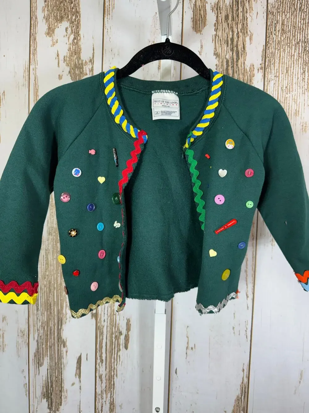 Fruit of the Loom, Vintage Kids Sweatshirt. Size XS(4/5). Excellent condition!